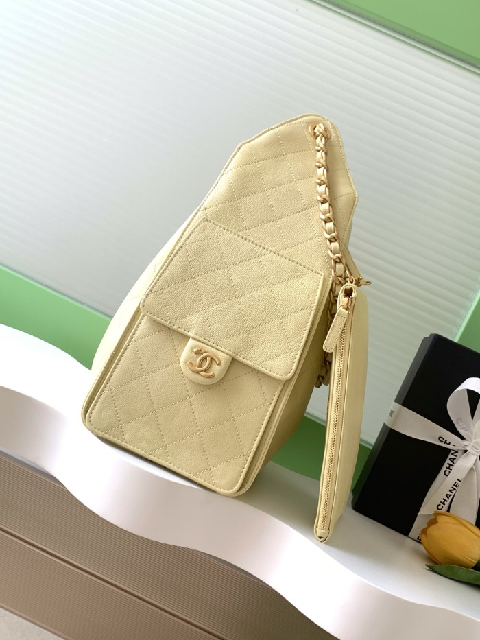 25C Hobo Hippie Bag Medium Grained Leather “40x30x15cm” -069 =AS5311
