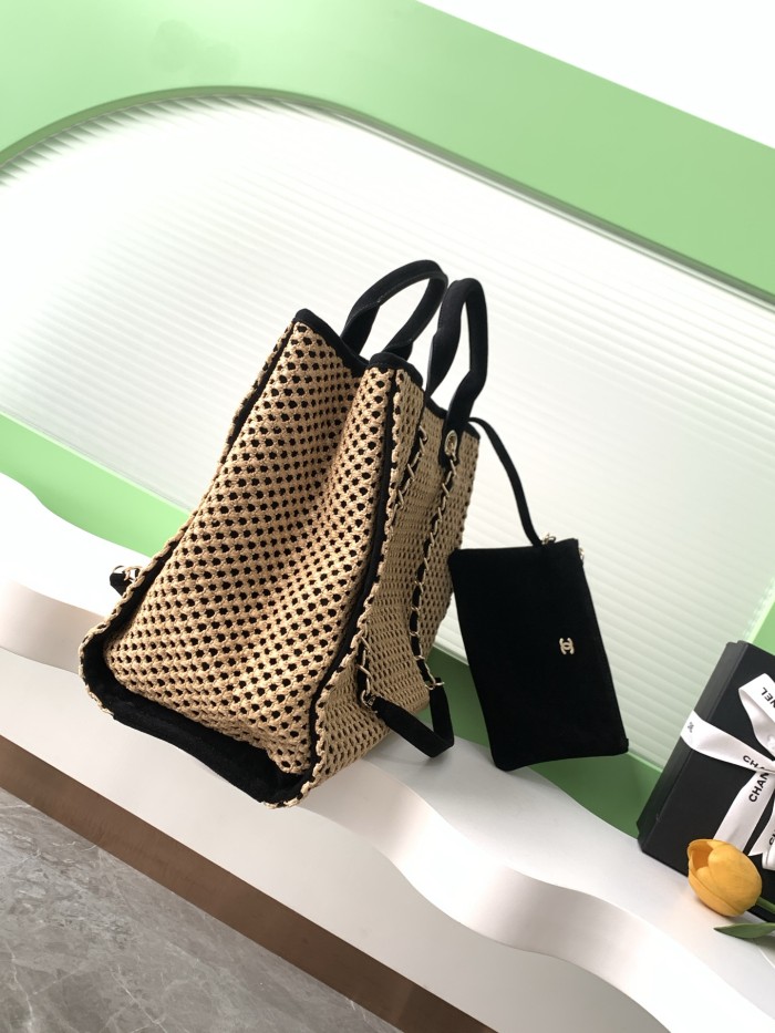 25 New Beach Tote Raffia “38x28x15cm” -0001 =A66941