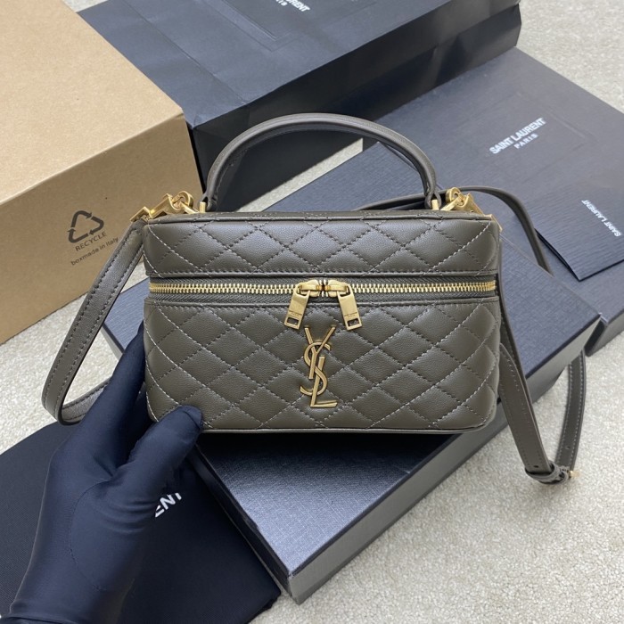 Women Gaby Vanity Bag  18*11*6.5CM -085=