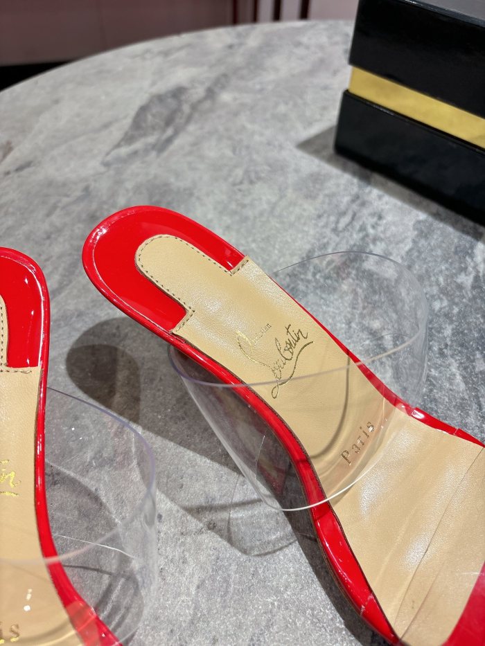 Lacquer Tip Thick Heel(Female)36-41=