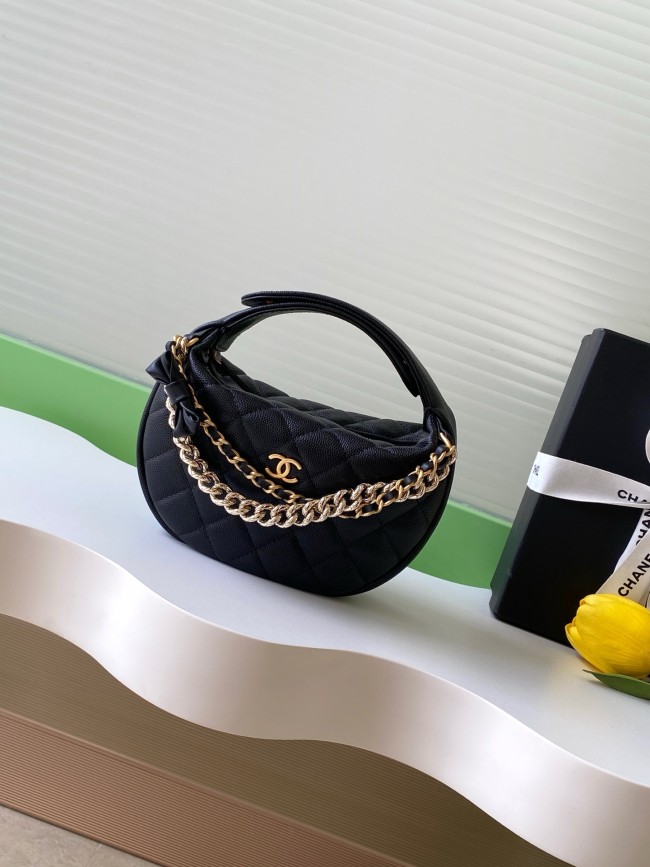 24S Hula Hoop Bag Mini Grained Leather “17x18x7cm” -085 =AP3943