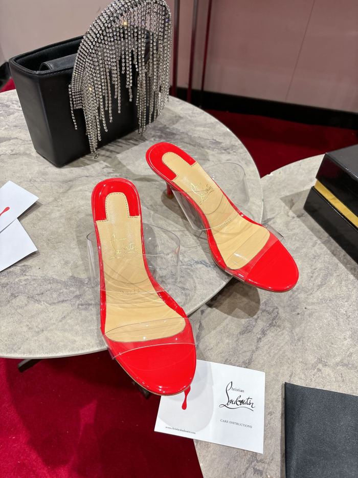 Lacquer Tip Thick Heel(Female)36-41=