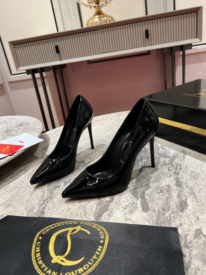 Lacquer Tip Thick Heel(Female)36-41=