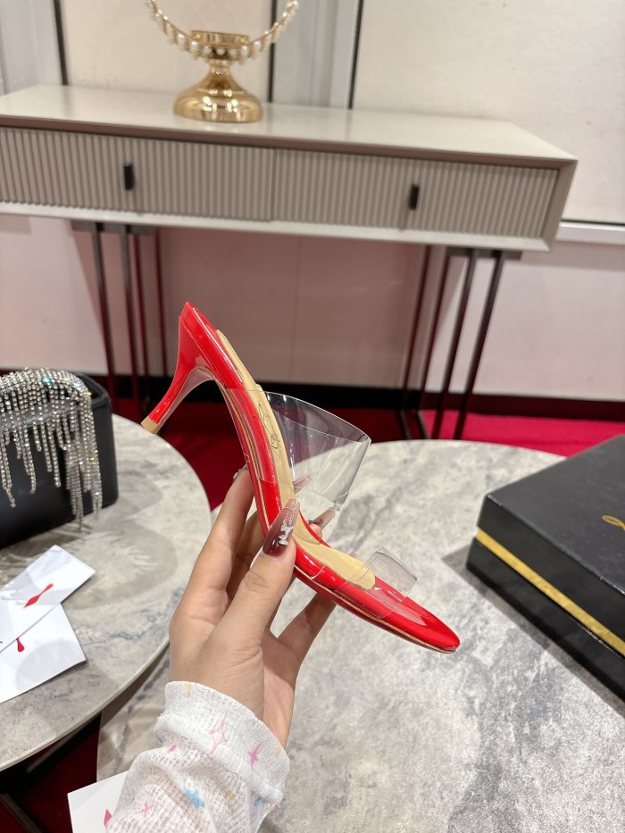 Lacquer Tip Thick Heel(Female)36-41=