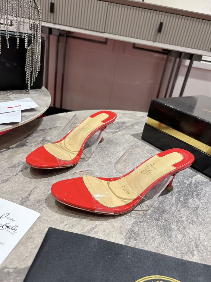 Lacquer Tip Thick Heel(Female)36-41=