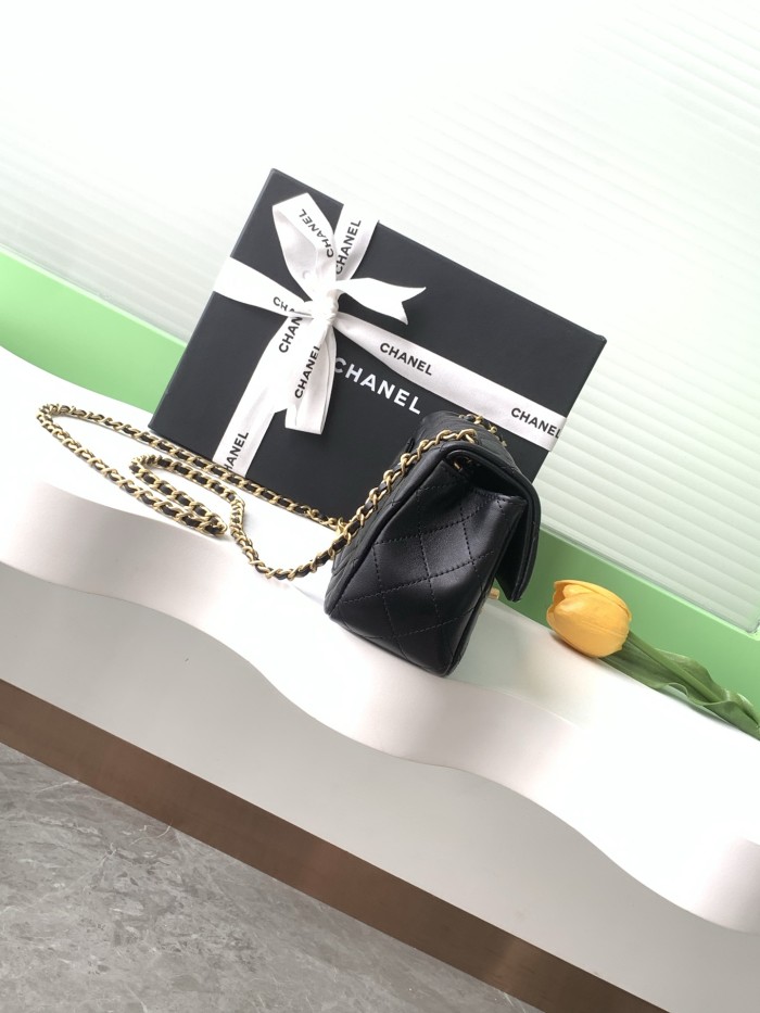 25B Classic Flap Small Lambskin “13x20x7cm” -007 =AS5759
