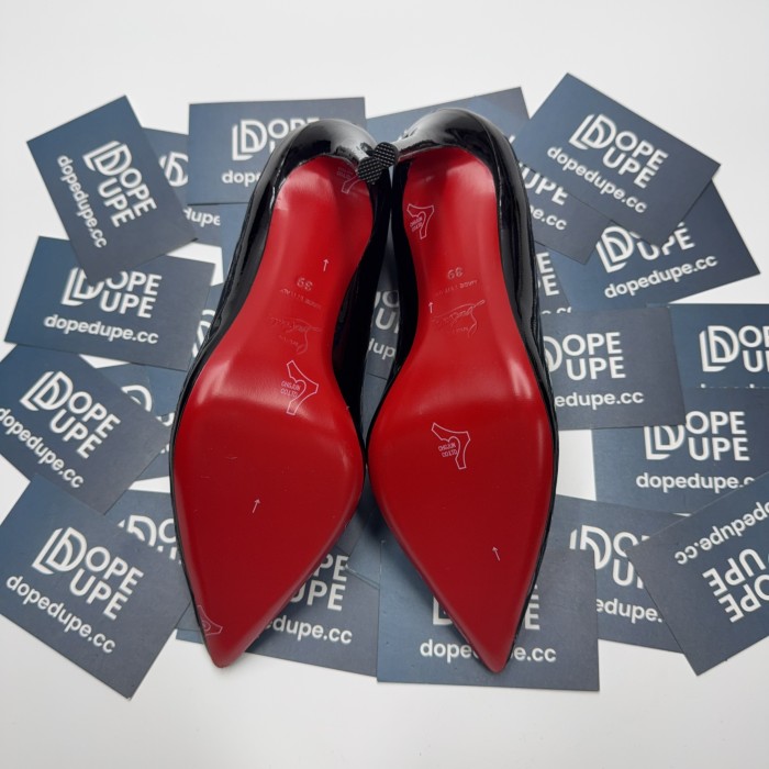 Lacquer Tip Thick Heel(Female)36-41