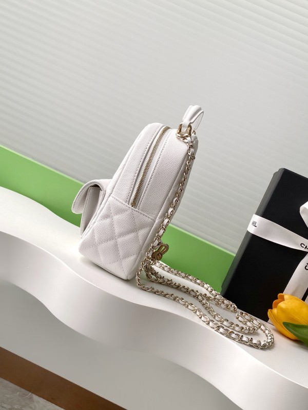 24C Mini Backpack Grained Calfskin “18x13x9cm” -056 =AP3753