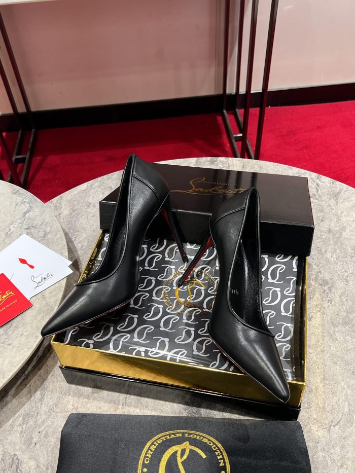Lacquer Tip Thick Heel(Female)36-41=