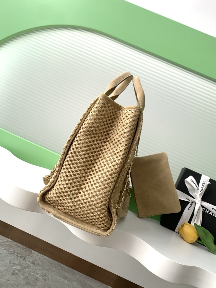 25 New Beach Tote Raffia “38x28x15cm” -0001 =A66941