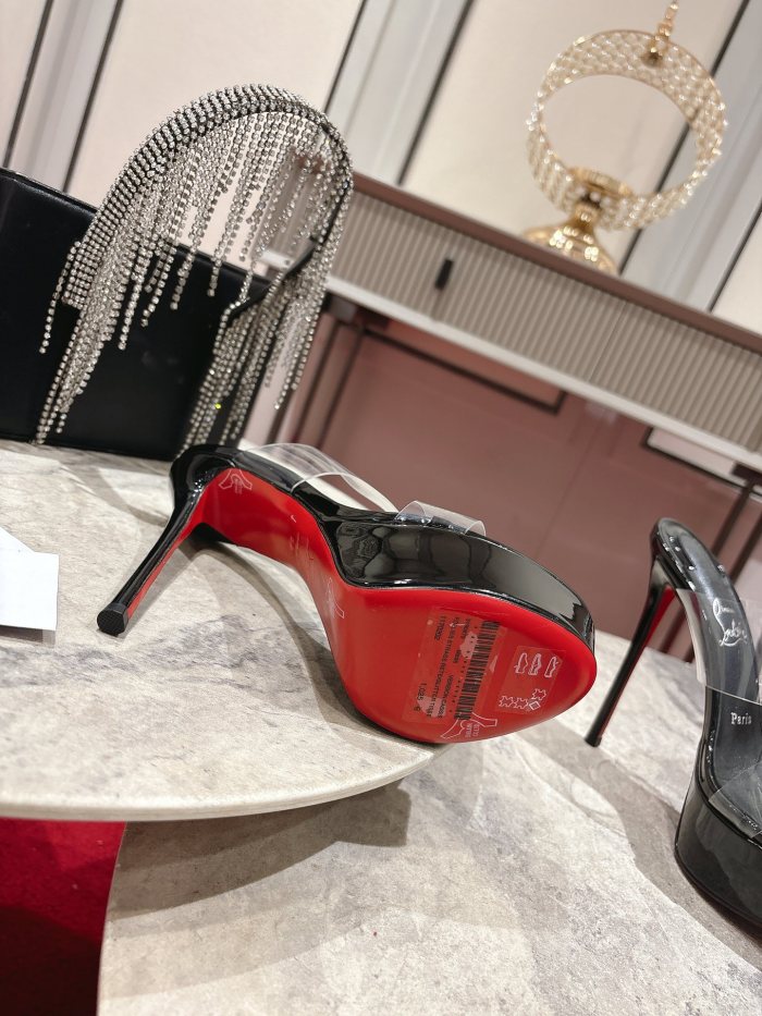 Lacquer Tip Thick Heel(Female)36-41=
