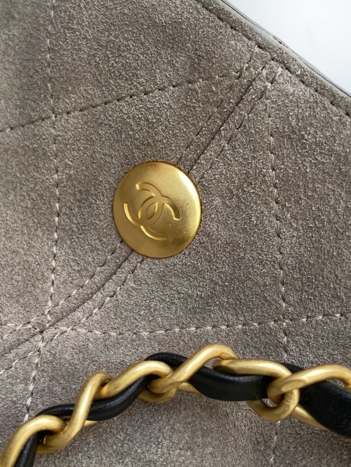 25A Hobo Bag Medium Suede Lambskin “31x20x12cm” -058 =AS5636