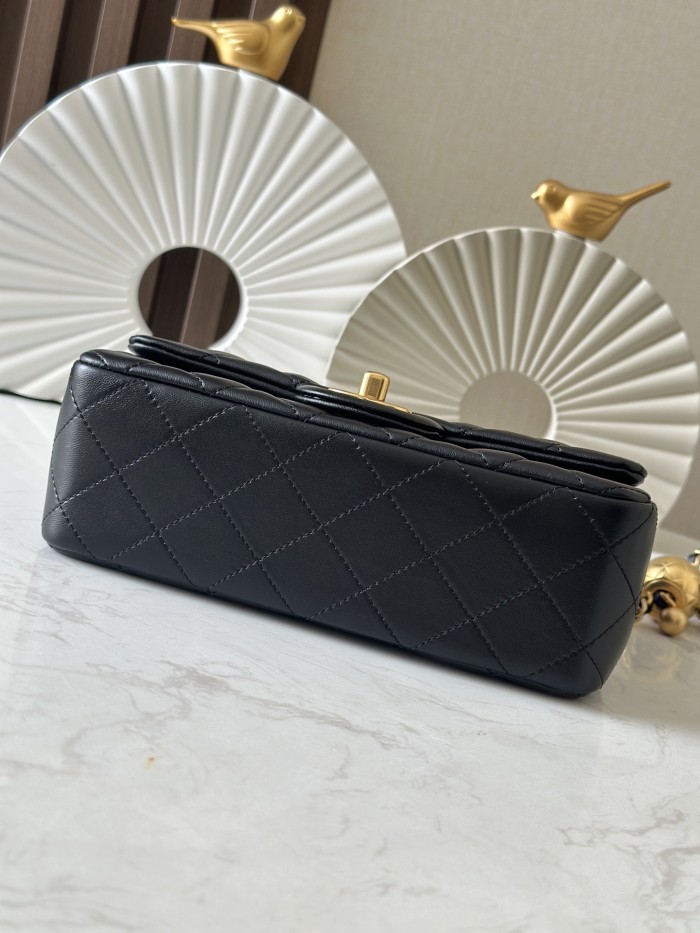 25 Edition CF Mini Flap Gold Ball “20x12x7cm” -086 =1787