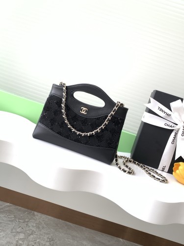 25B 31 Bag Mini Sequined Lambskin “17.5x20.5x4cm” -037 =AS3656