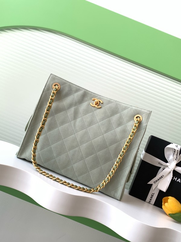 25C Shopping Bag Medium Suede “26x31x13cm” -029 =AS5303