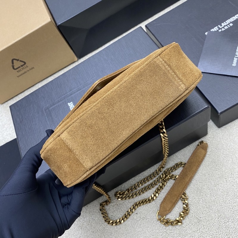LOULOU MINI IN SUEDE  20*12*6CM  -085=