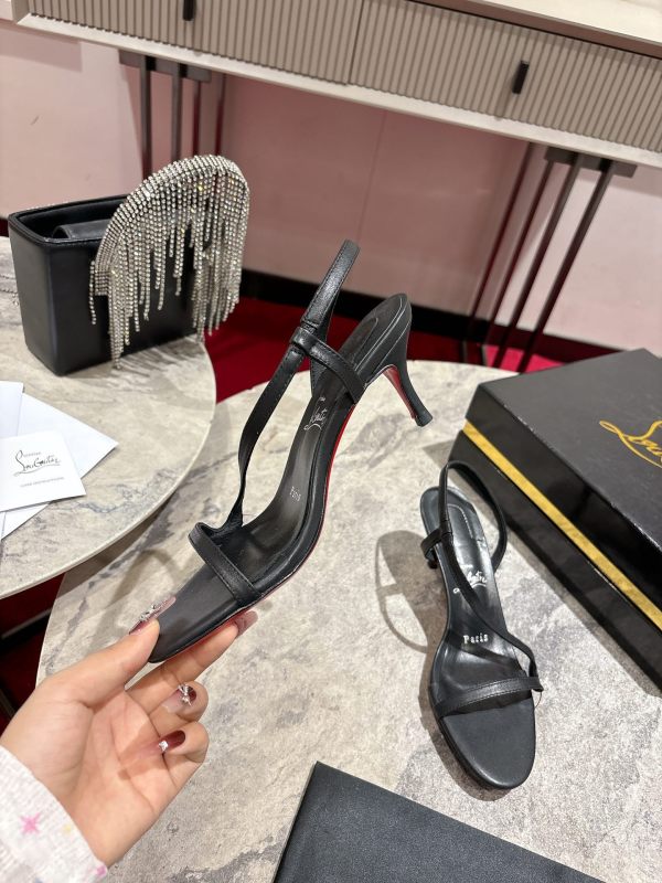Lacquer Tip Thick Heel(Female)36-41=