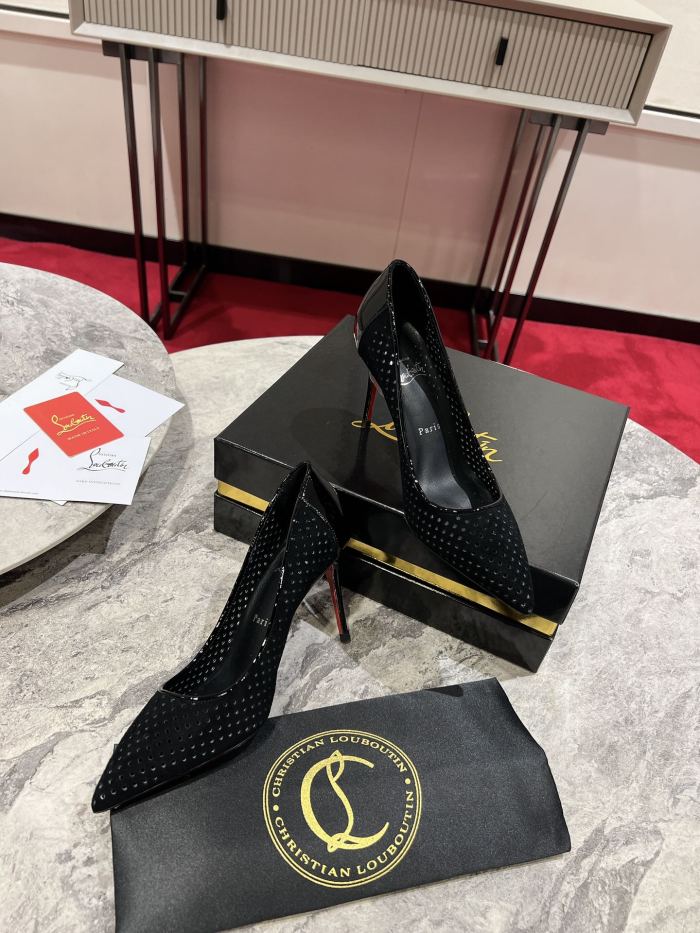 Lacquer Tip Thick Heel(Female)36-41=