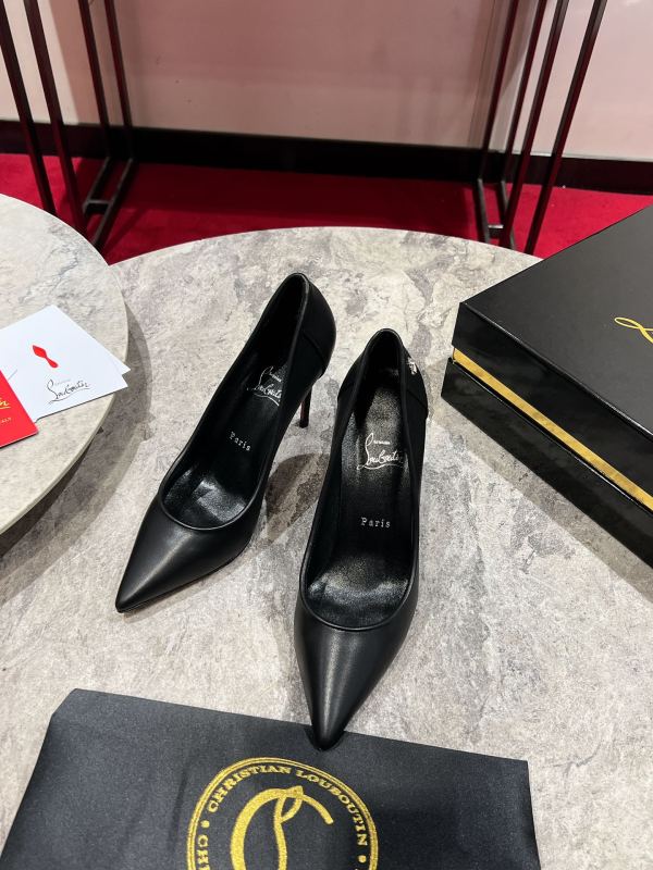 Lacquer Tip Thick Heel(Female)36-41=
