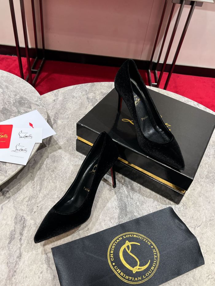 Lacquer Tip Thick Heel(Female)36-41=