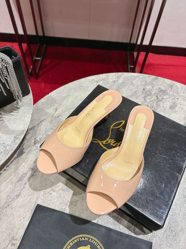 Lacquer Tip Thick Heel(Female)36-41=