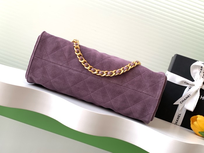 25C Shopping Bag Medium Suede “26x31x13cm” -029 =AS5303