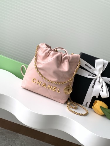 25C 22 Bag Mini Light Pink “19x20x6cm” -056 =AS3980