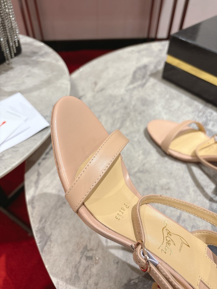 Lacquer Tip Thick Heel(Female)36-41=