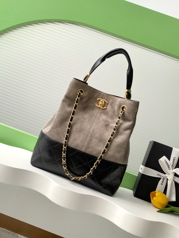 25A Hobo Bag Medium Suede Lambskin “31x20x12cm” -058 =AS5636