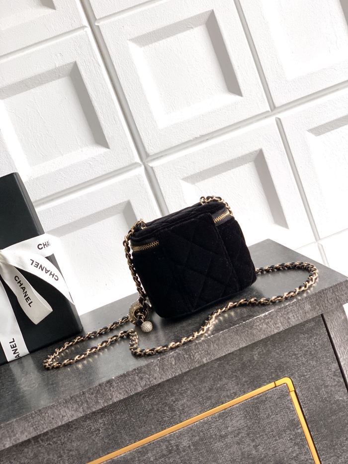 25K Mini Velvet Vanity Case “11x8.5x7cm” -006 =AS5197