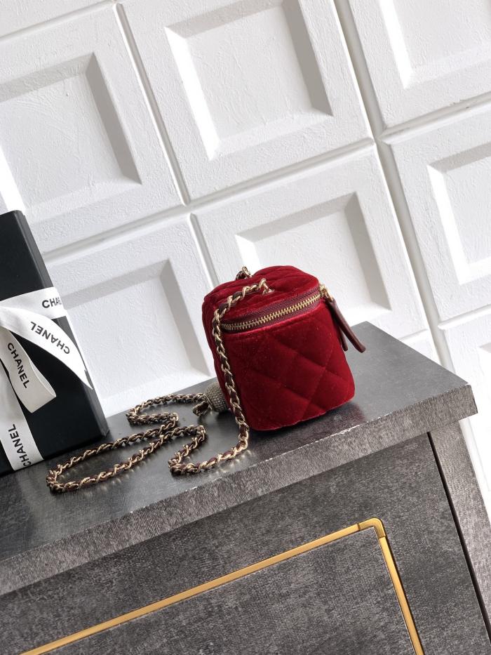25K Mini Velvet Vanity Case “11x8.5x7cm” -006 =AS5197