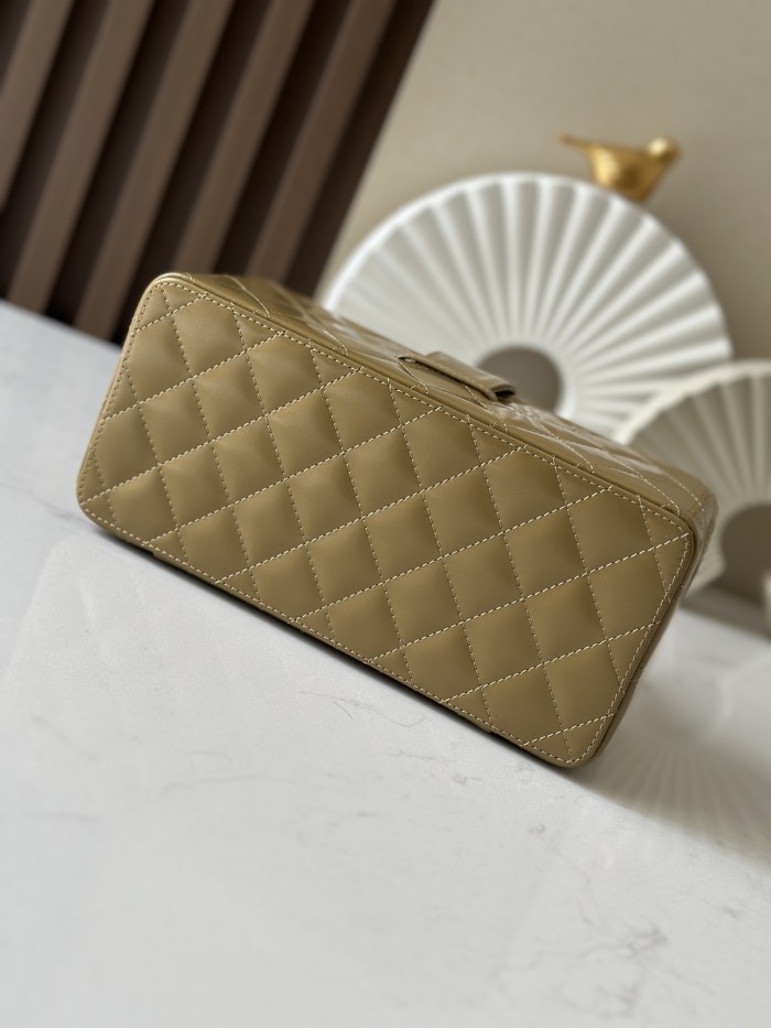 Vintage Quilted Vanity Case “22x10x8.5cm” -037 =2226