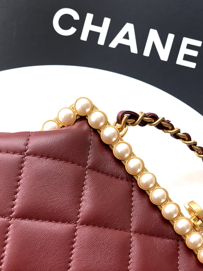 Mini Pearl Evening Clutch “20.5x10x7.5cm” -038 =AS5200