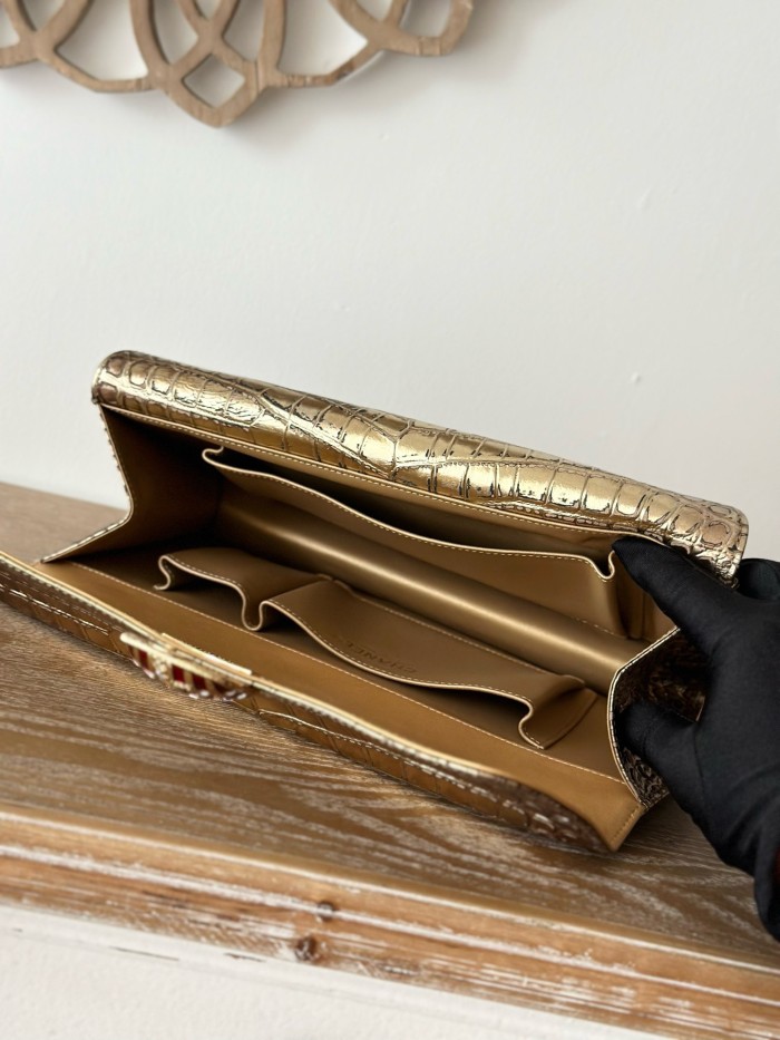 Vintage Ice Cube Clutch Lambskin “26x13x4cm” -008 =3314