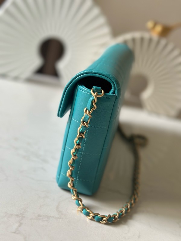 Vintage Ice Cube Clutch Lambskin “26x13x4cm” -008 =3314