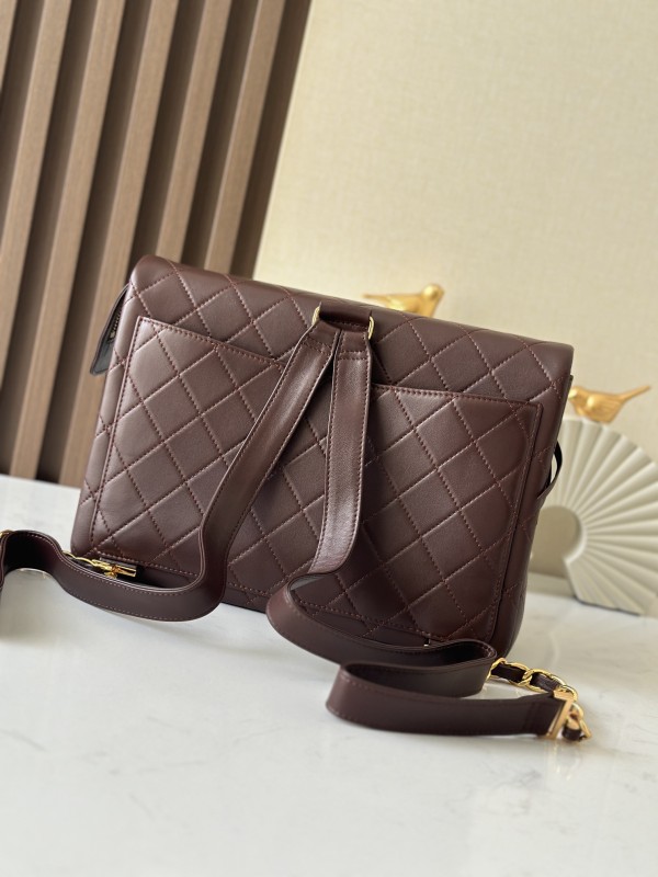 Vintage Classic Flap Maxi Backpack Lambskin “30x21x8cm” -0511 =A2219