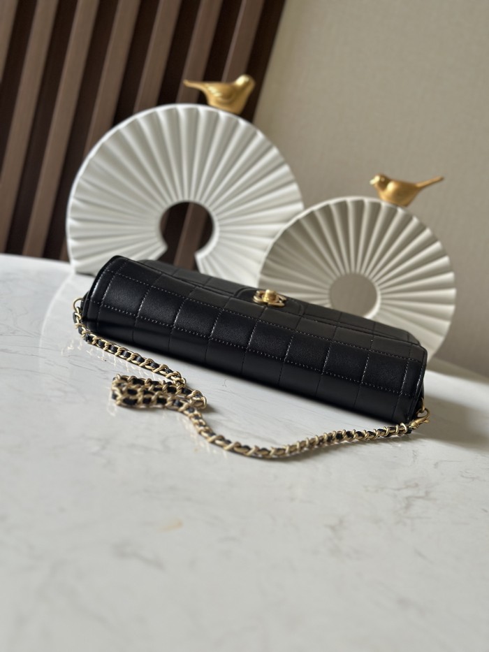 Vintage Ice Cube Clutch Lambskin “26x13x4cm” -008 =3314