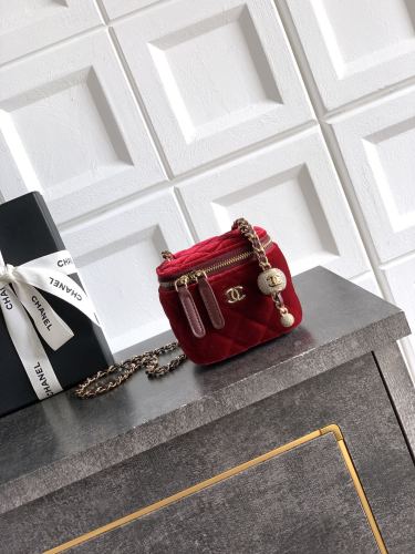 25K Mini Velvet Vanity Case “11x8.5x7cm” -006 =AS5197