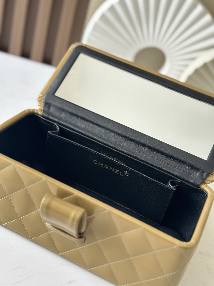 Vintage Quilted Vanity Case “22x10x8.5cm” -037 =2226