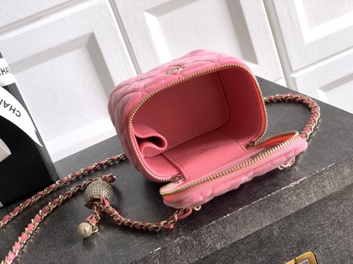 25K Mini Velvet Vanity Case “11x8.5x7cm” -006 =AS5197