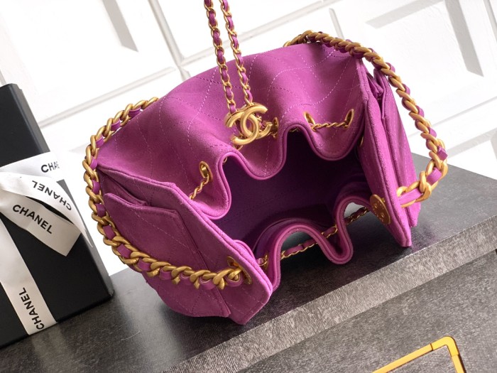 Mini Hippie Hobo Handbag “22x20x12.5cm” -057 =AS5199