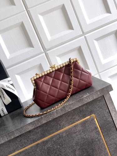 Mini Pearl Evening Clutch “20.5x10x7.5cm” -038 =AS5200
