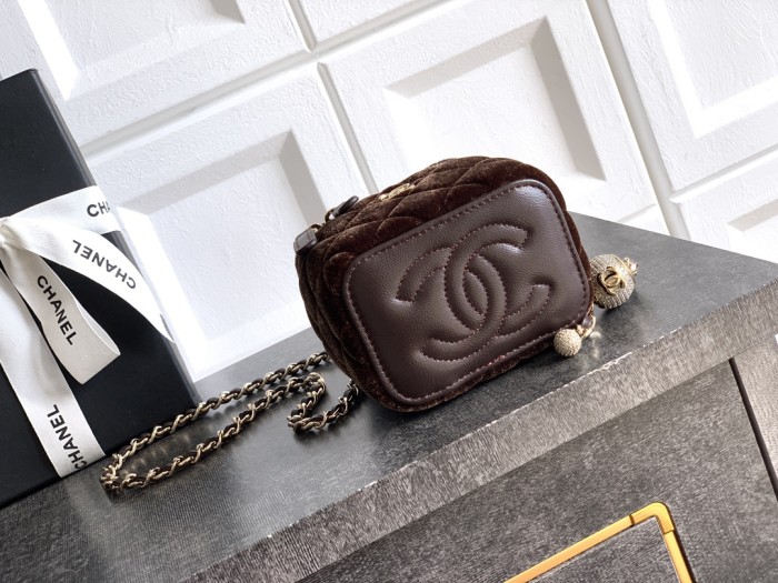 25K Mini Velvet Vanity Case “11x8.5x7cm” -006 =AS5197