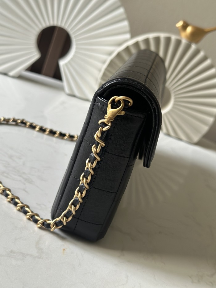 Vintage Ice Cube Clutch Lambskin “26x13x4cm” -008 =3314