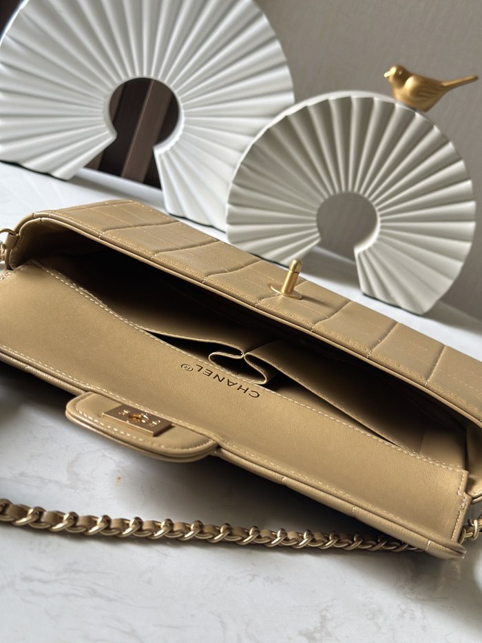 Vintage Ice Cube Clutch Lambskin “26x13x4cm” -008 =3314