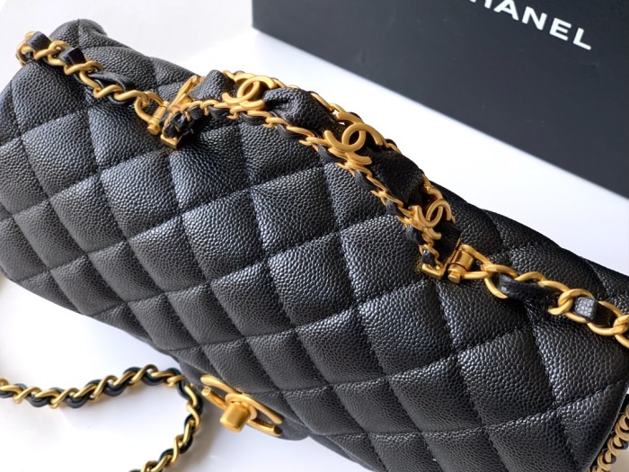 Classic Flap Handbag “22.5x13.5x6cm” -037 =AS5202