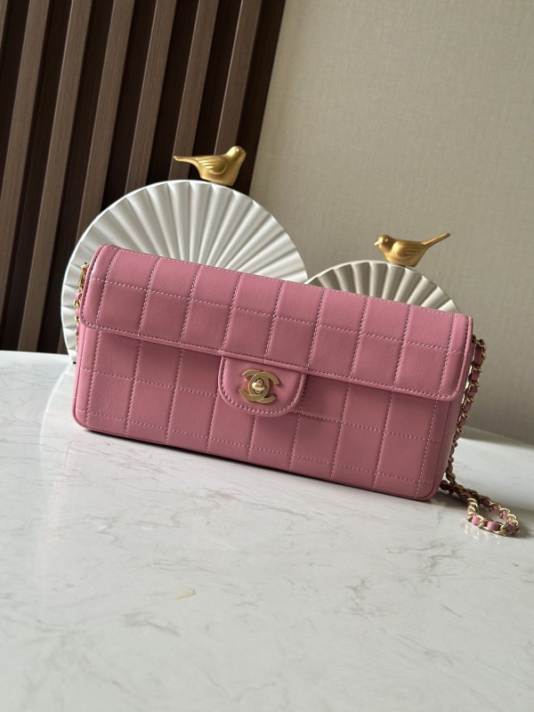 Vintage Ice Cube Clutch Lambskin “26x13x4cm” -008 =3314