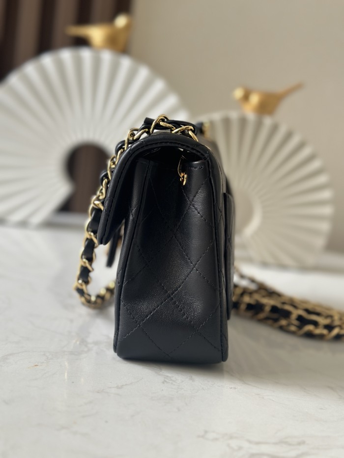 Vintage Mini Square Flap Bag “17.5x13x8cm” -038 =3349