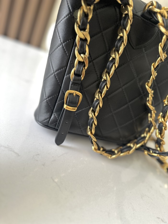 Vintage Mini Backpack Lambskin “21x20.5x10cm” -019 =A2210