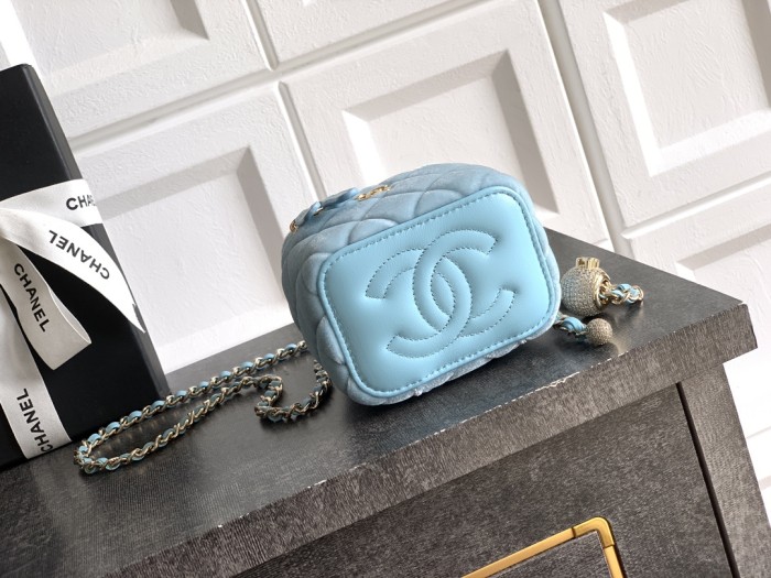 25K Mini Velvet Vanity Case “11x8.5x7cm” -006 =AS5197
